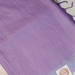 ~ Tehzeeb ~ Lavender Linen Saree