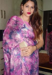 Crepe/ Satin Silk Saree