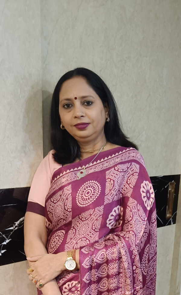 ~ Ajrakh ~ Wine Semi Modal Silk Saree