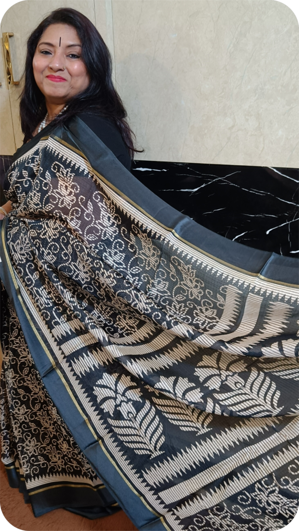 ~ Rangrez ~Kota Doria Saree - Image 3