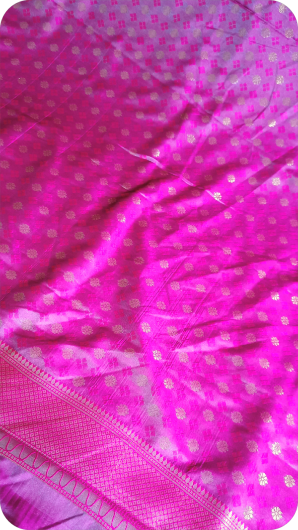 ~ Meenaxi ~ Pistaschio Green Kanchipuram Silk Saree - Image 8