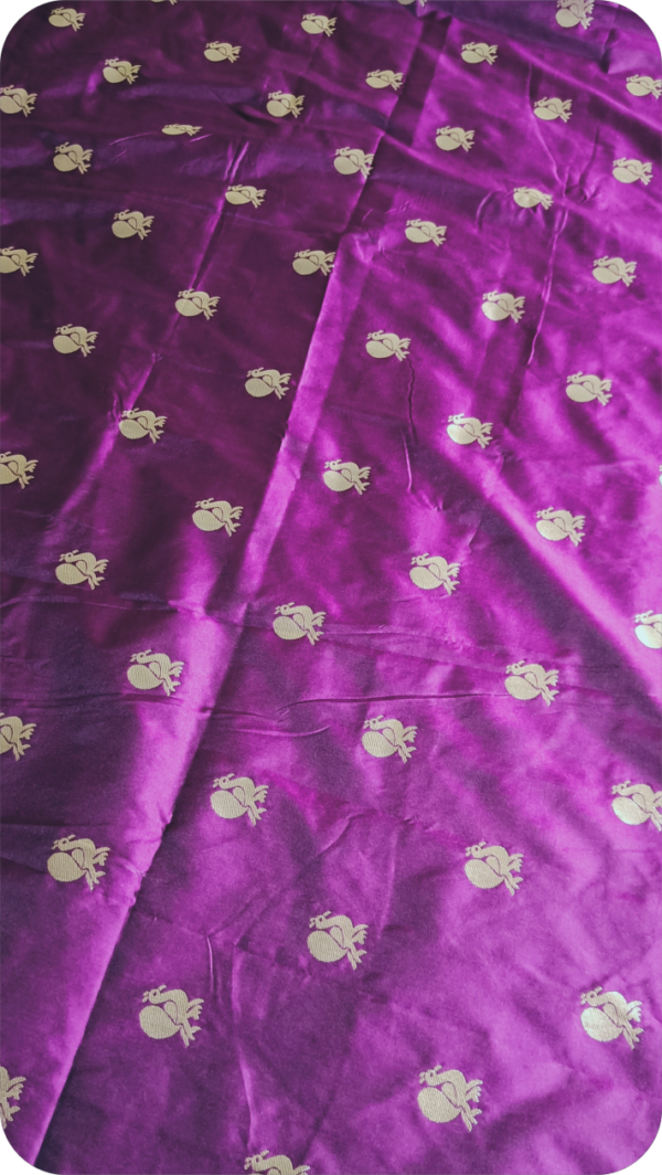 ~ Apsara ~ Purple Paithani Silk Saree - Image 6