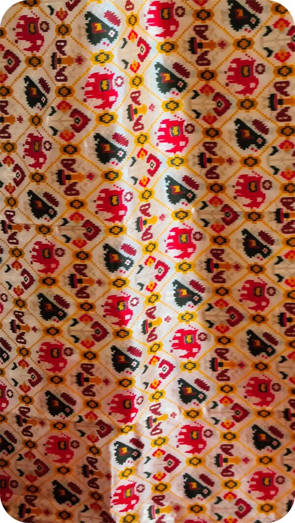 ~ Bhanumati ~ Off White Patola Silk - Image 6