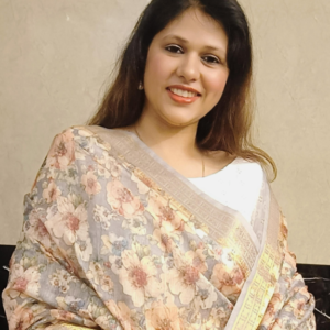 ~ Saanjh ~ Soft Grey Linen saree