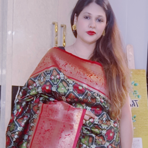 ~ Bhanumati ~ Green Patola Silk