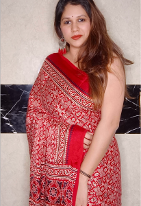 Ajrakh Sarees
