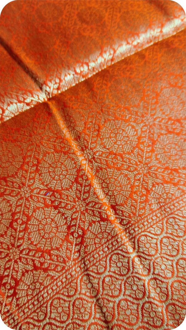 ~ Rewa Rani ~ (Sindhoori laal) Red Patola Silk Saree - Image 10